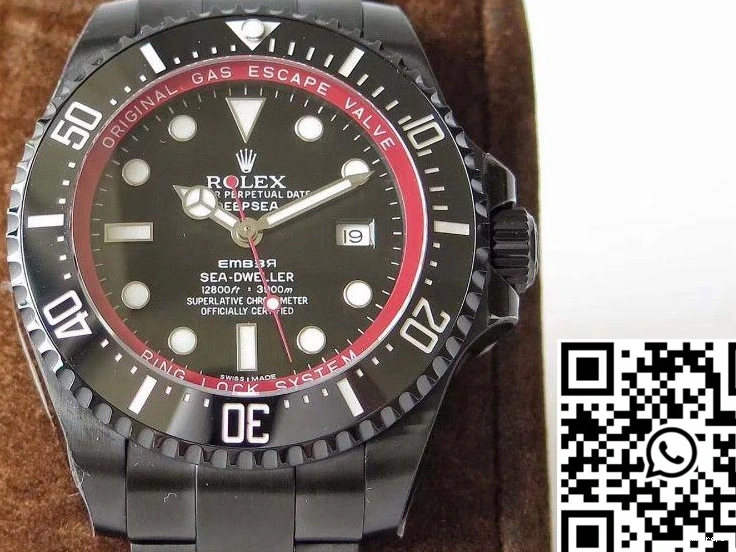 116660 VR Bamford Black Rolex Sea-Dweller Factory Dial 0123